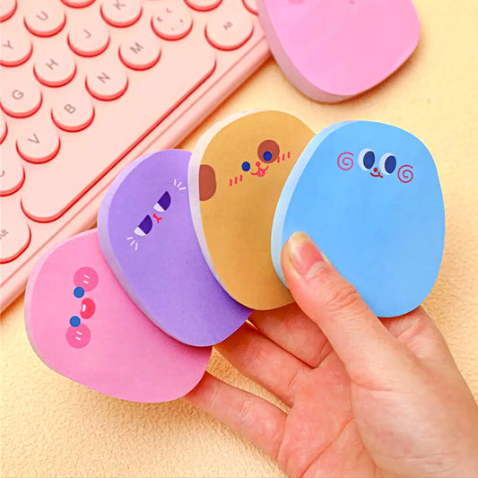 Cute Colorful Emoji Sticky Notes
