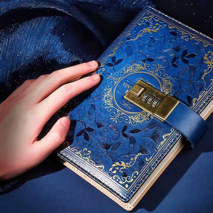 B6 Vintage Style Notebook with Combination Lock