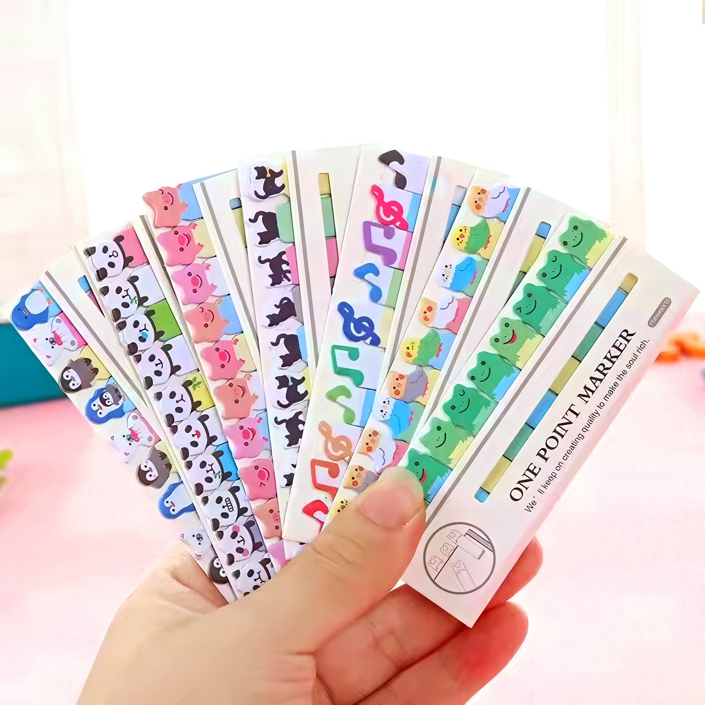 Cute Animals Sticky Index Tabs