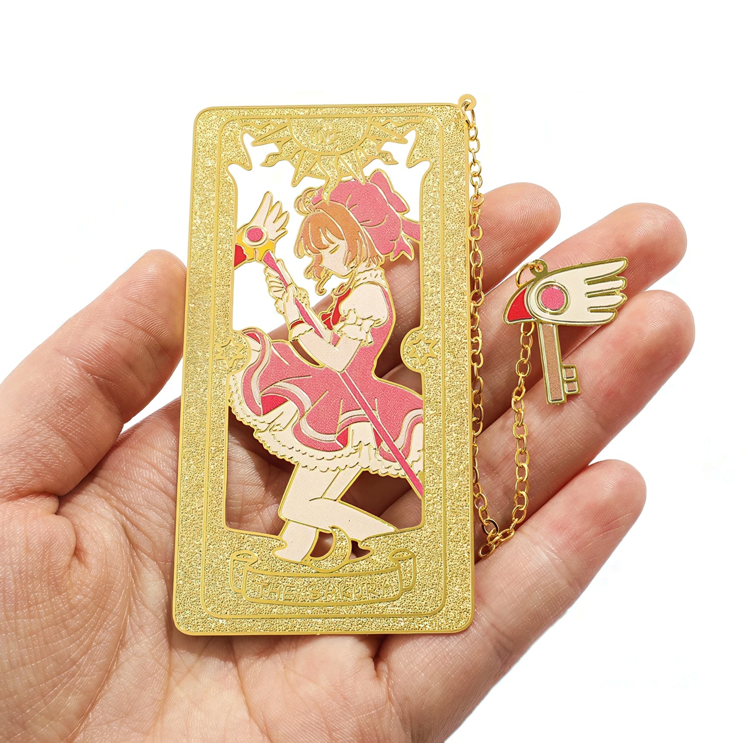 Cardcaptor Sakura Manga Themed Metal Bookmark