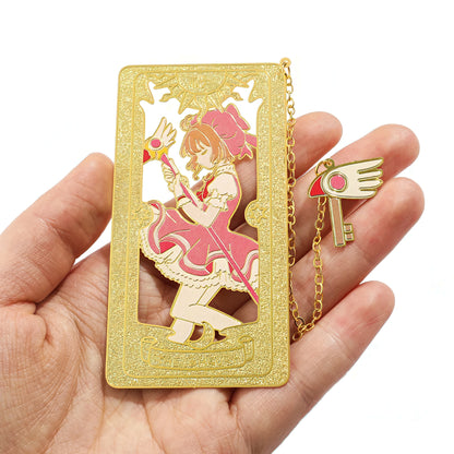 Cardcaptor Sakura Manga Themed Metal Bookmark