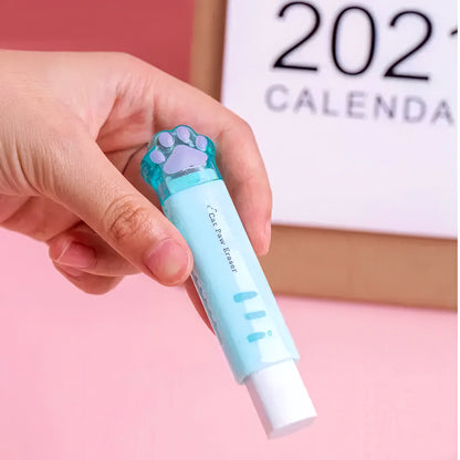 Cat Paw Retractable Eraser