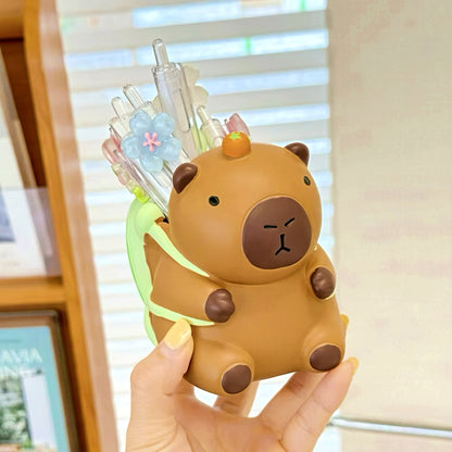 Cute Capybara Pen Holder