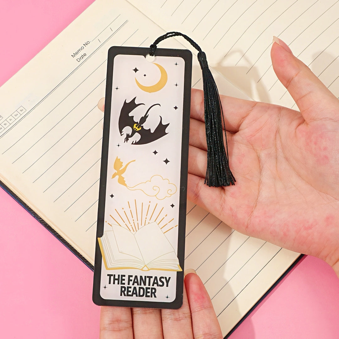 Fourth Wing Themed Acrylic Bookmark
