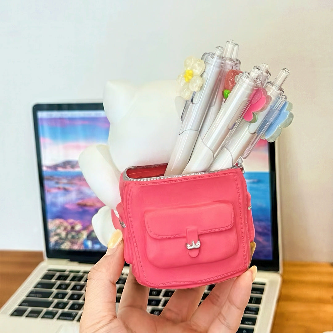 Cute Lucky Cat Pen Holder