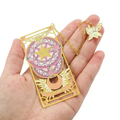 Cardcaptor Sakura Manga Themed Metal Bookmark