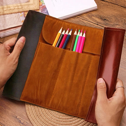 Vintage Treasure Map Roll Up Pencil Case