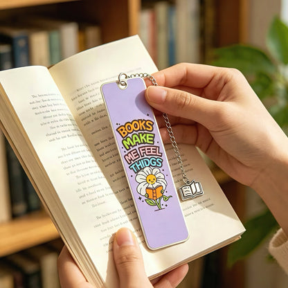 Stainless Steel Bookmark for Book Lovers