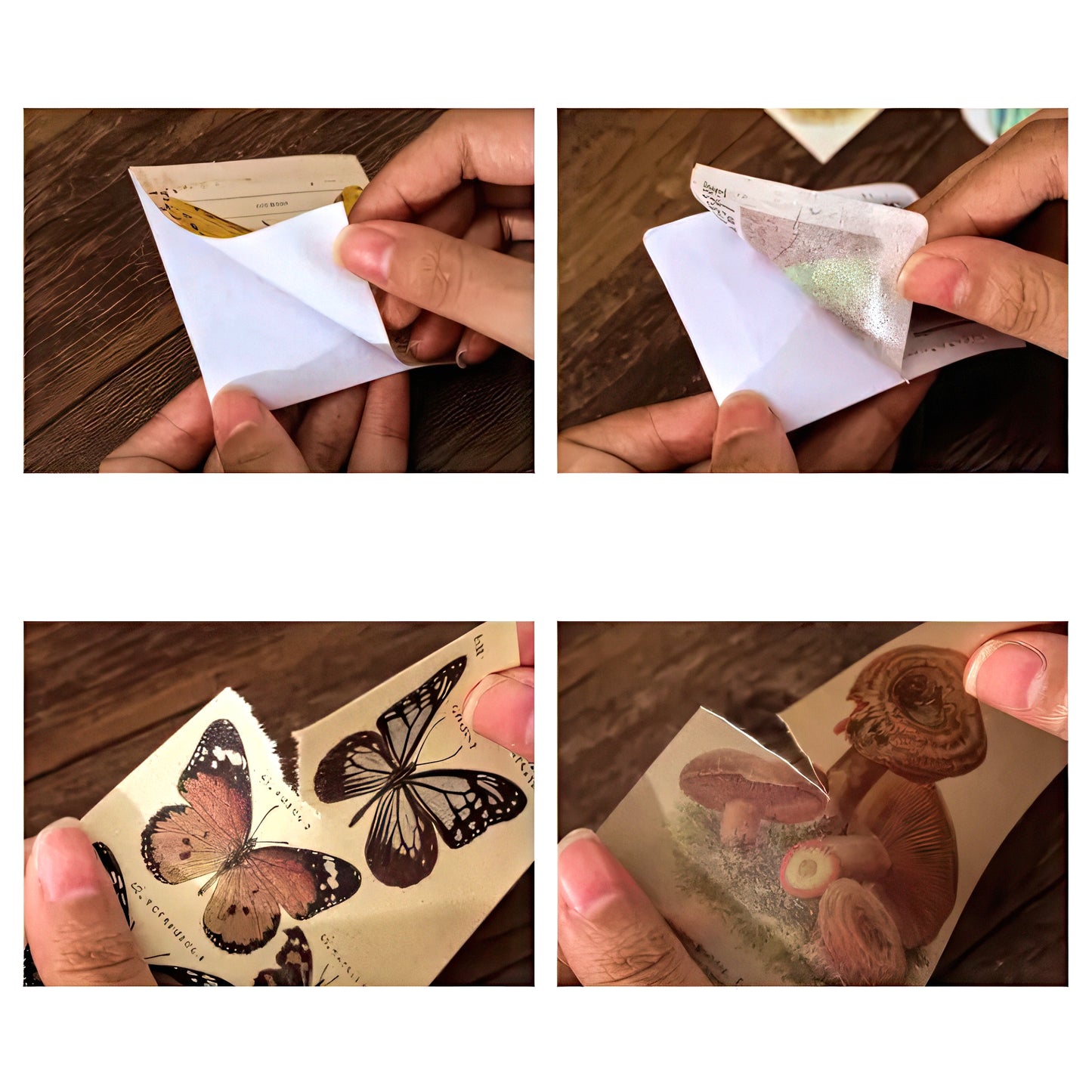 Retro Themed Scrapbook Supplies Pack