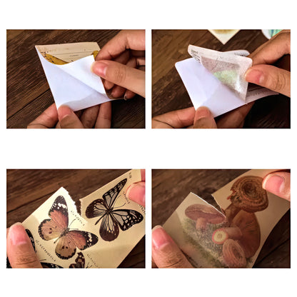 Retro Themed Scrapbook Supplies Pack