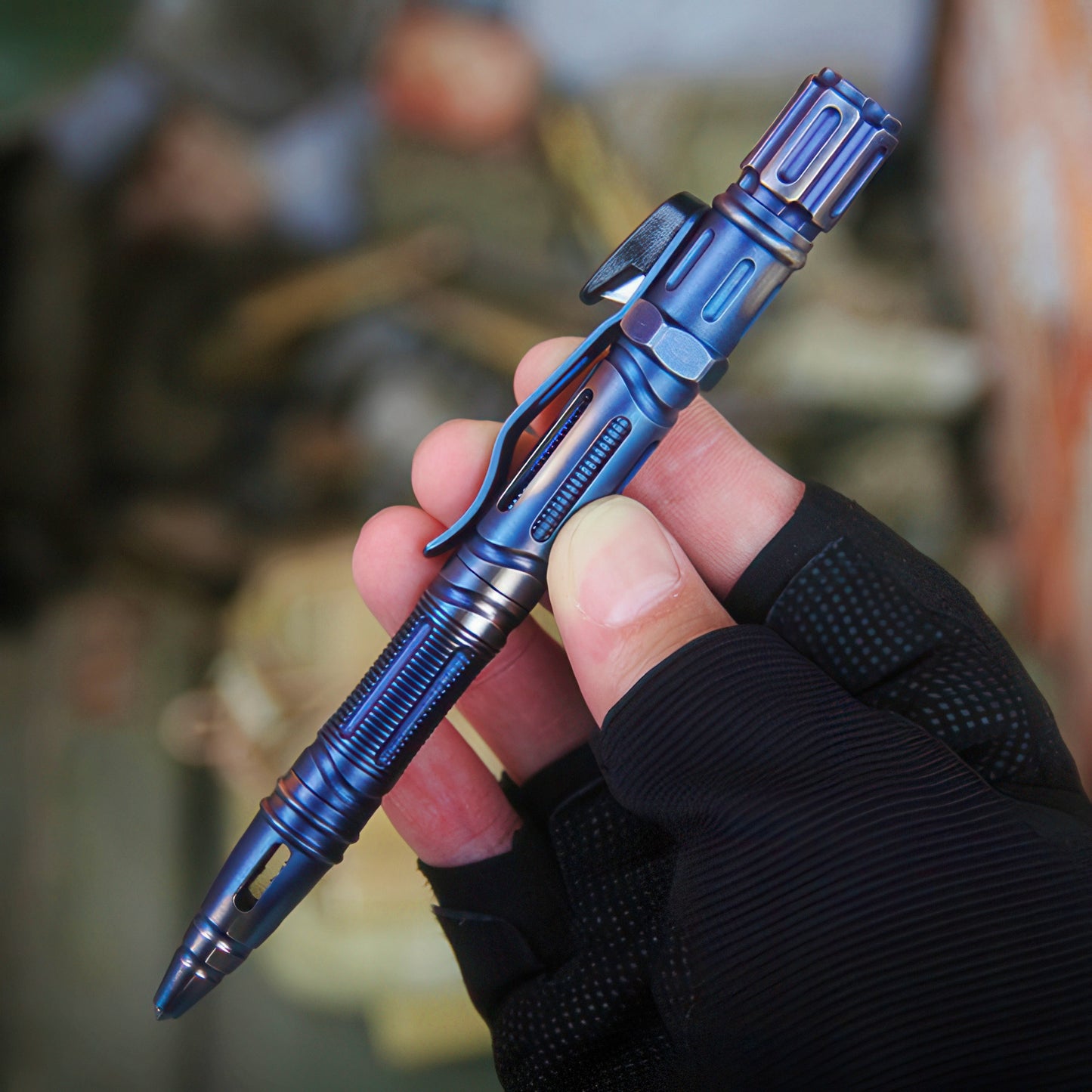 Multi-functional Stainless Steel Tactical Pen