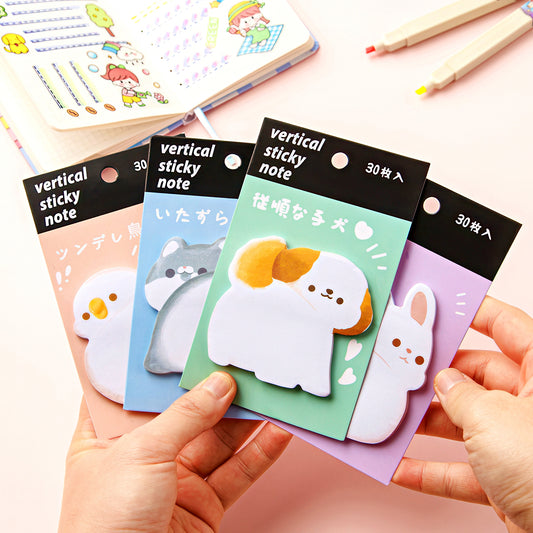 Cute Pet Rear Sticky Notes