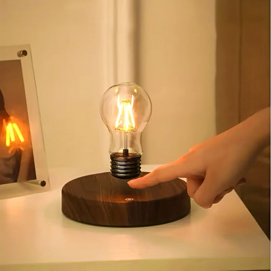 Floating LED Bulb Table Lamp