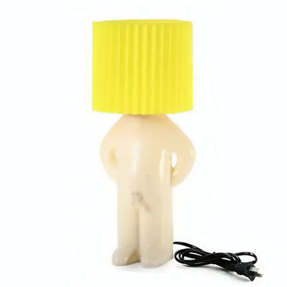 Cute Little Shy Boy Table Lamp