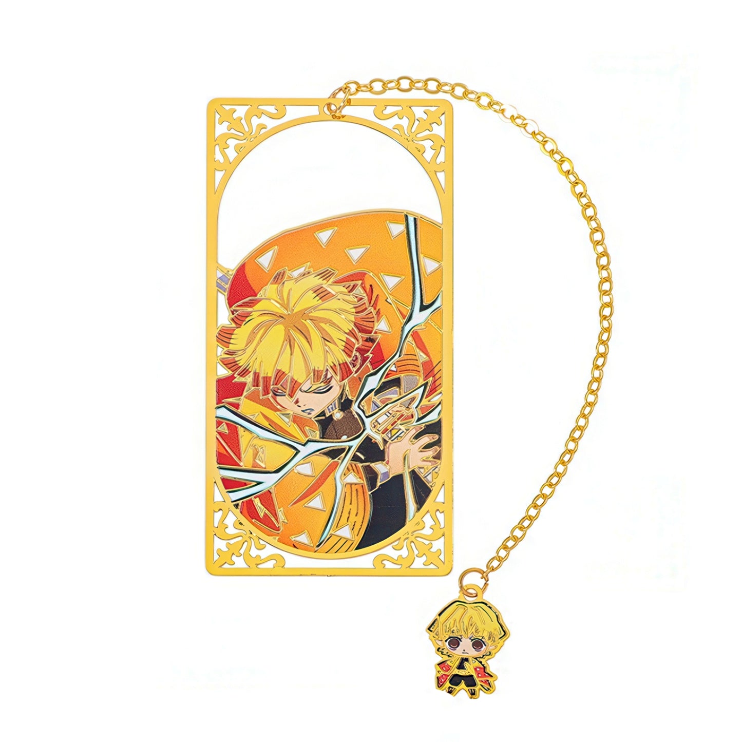 Demon Slayer Manga Golden Metal Bookmark